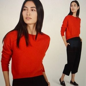 Everlane Red Cashmere Sweater